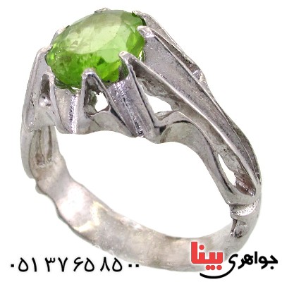 انگشتر زبرجد مردانه مدل سلطان