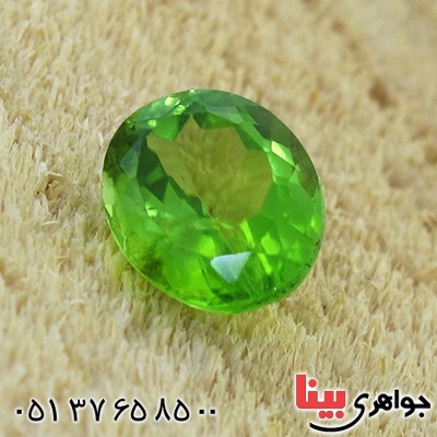 نگین انگشتر زبرجد شفاف و خوشرنگ