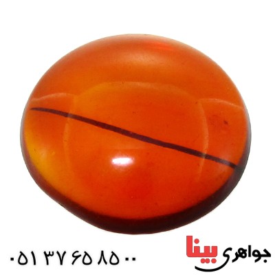 نگین انگشتر کهربا بولونی اصل خوشرنگ