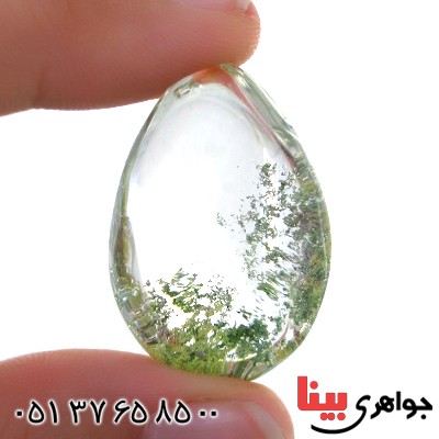 نگین انگشتر در منظره ای درشت با طرح درخت _کد:11955