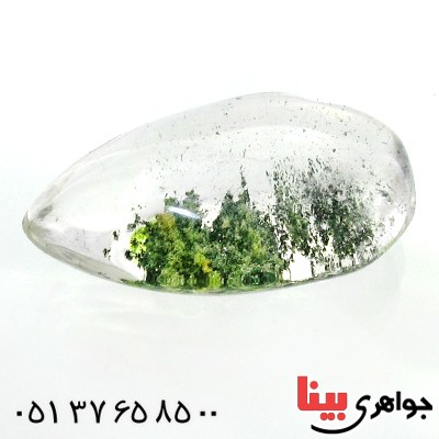 نگین انگشتر در منظره ای درشت با طرح درختان _کد:11964