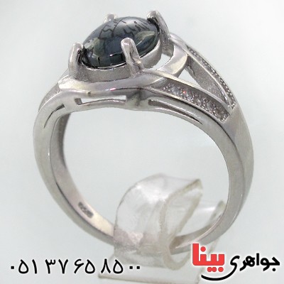 انگشتر حدید صینی زنانه با دعای هفت جلاله مدل حوریا