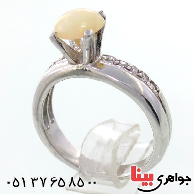 انگشتر اوپال زنانه مدل الیکا