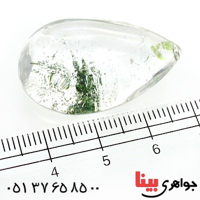 نگین انگشتر در منظره ای درشت با طرح طبیعت سبز _کد:12211