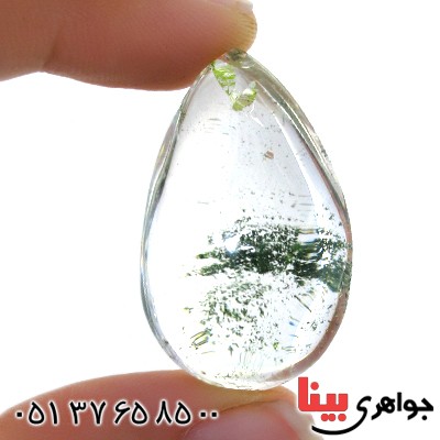 نگین انگشتر در منظره ای درشت با طرح طبیعت سبز _کد:12211
