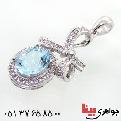 گردنبند توپاز زنانه خوشرنگ مدل شادان