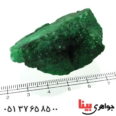 سنگ کریستال جیود سبز درشت سنگ درمانی _کد:12266