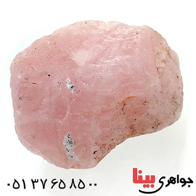 سنگ کوارتز صورتی (رز کوارتز) درشت سنگ درمانی