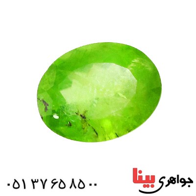 نگین انگشتر زبرجد عالی درشت و شفاف