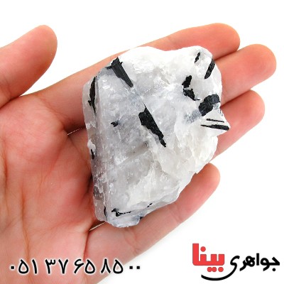 سنگ تورمالین کوارتز درشت و خوشرنگ سنگ درمانی _کد:12344