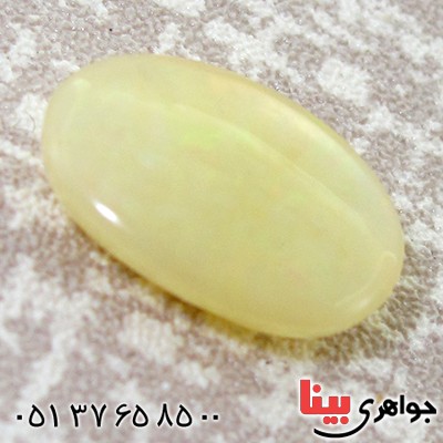 نگین انگشتر اوپال استرالیا خوشرنگ و زیبای بیضی