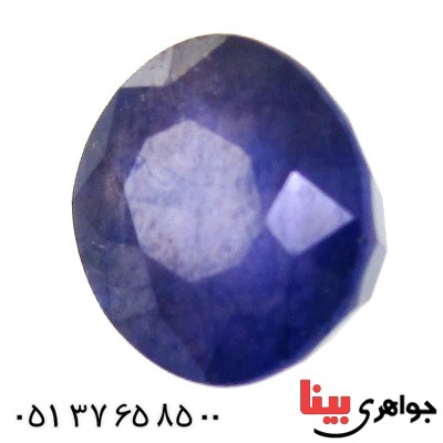 نگین انگشتر یاقوت کبود آفریقا خوش تراش و چشمگیر