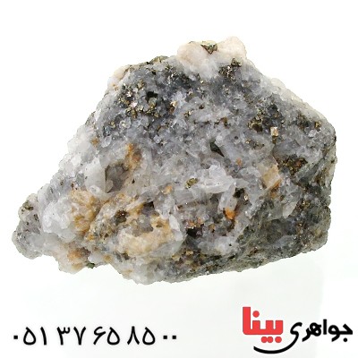 سنگ پیریت درشت و خوشرنگ سنگ درمانی _کد:12403