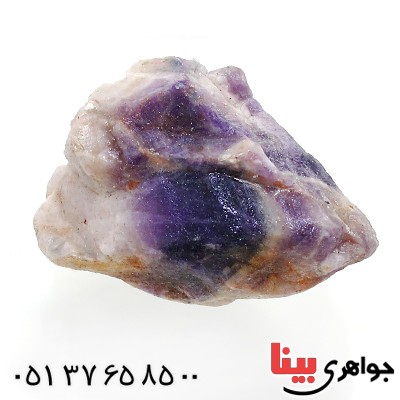 سنگ آمتیست درشت و خوش نقش سنگ درمانی