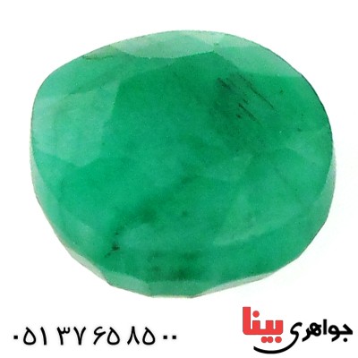نگین انگشتر زمرد خوش تراش و زیبا