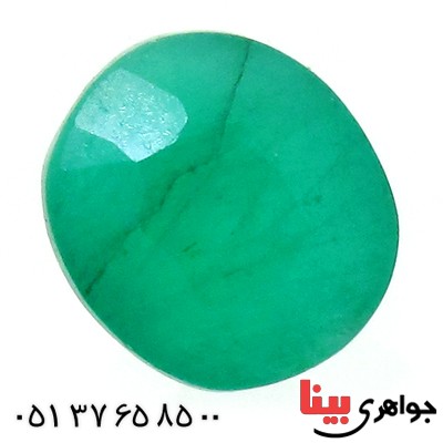 نگین انگشتر زمرد خوشرنگ خاص و چشمگیر