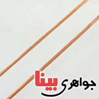 زنجیر نقره ایتالیایی رودیوم مسی مدل ابریشمی 45سانتی _کد:12699