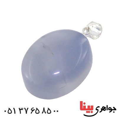 گردنبند عقیق یمنی کبود عالی سنگ درمانی