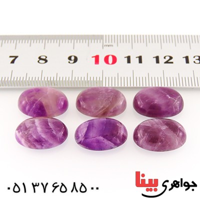 نگین انگشتر آمتیست برزیلی درجه یک _کد:12778