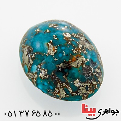 نگین انگشتر فیروزه نیشابوری شجری خوش نقش بیضی _کد:12814 نگین انگشتر فیروزه نیشابوری شجری خوش نقش بیضی _کد:12814