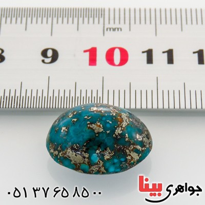 نگین انگشتر فیروزه نیشابوری شجری خوش نقش بیضی _کد:12814 نگین انگشتر فیروزه نیشابوری شجری خوش نقش بیضی _کد:12814