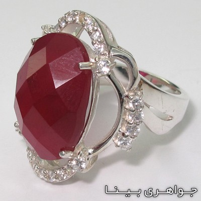 انگشتر یاقوت سرخ اشرافی