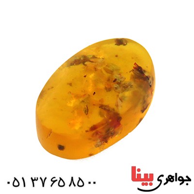 نگین انگشتر کهربا خزه ای روسی _کد:12845 نگین انگشتر کهربا خزه ای روسی _کد:12845