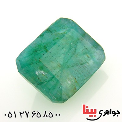 نگین انگشتر زمرد خوشرنگ و درشت مستطیلی _کد:12954 نگین انگشتر زمرد خوشرنگ و درشت مستطیلی _کد:12954