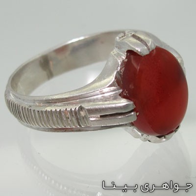 انگشتر عقیق چهار رنگ