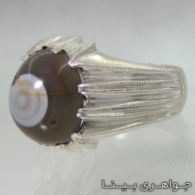 انگشتر عقیق باباقوری دور چنگ
