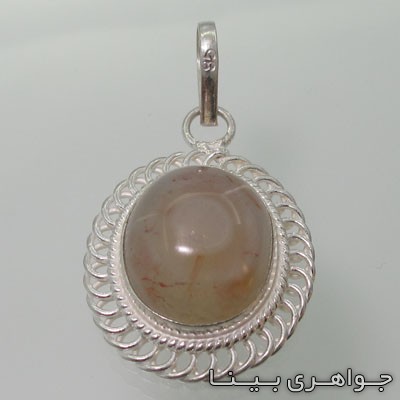 گردنبند عقیق باباقوری دور ملیله