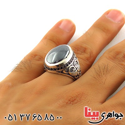 انگشتر حدید صینی هفت جلاله مردانه درشت میکروستینگ اسلیمی _کد:13096 انگشتر حدید صینی هفت جلاله مردانه درشت میکروستینگ اسلیمی _کد:13096