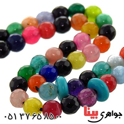 تسبیح جید اعلا 101 دانه ای درشت تراش دار _کد:13144