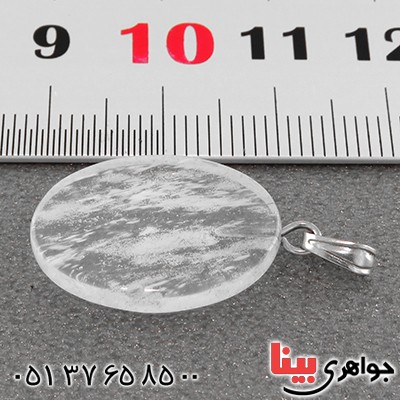 گردنبند کوارتز یخی _کد:13187 گردنبند کوارتز یخی _کد:13187