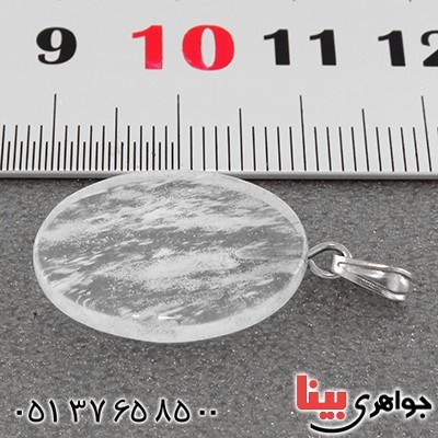 گردنبند کوارتز یخی _کد:13187 گردنبند کوارتز یخی _کد:13187