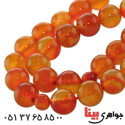 تسبیح عقیق کهکشانی 33 دانه ای درشت عالی _کد:13268
