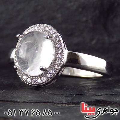 انگشتر در نجف زنانه رودیوم مدل رویا _کد:13390