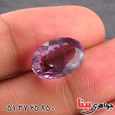 نگین انگشتر آمتیست خوشرنگ _کد:13582 نگین انگشتر آمتیست خوشرنگ _کد:13582