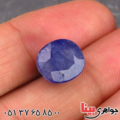 نگین انگشتر یاقوت کبود درشت و خوشرنگ همراه با شناسنامه بین المللی دیجیتال _کد:1886 نگین انگشتر یاقوت کبود درشت و خوشرنگ همراه با شناسنامه بین المللی دیجیتال _کد:1886