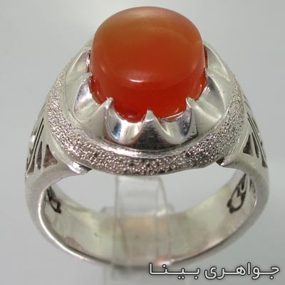 انگشتر عقیق یمنی شرف الشمس