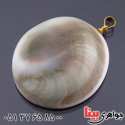 گردنبند صدف مهره مار سلطان درشت _کد:13998