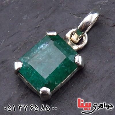 گردنبند نقره سفارشی سنگ دلخواه شما _کد:14057