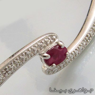 دستبند یاقوت سرخ النگویی