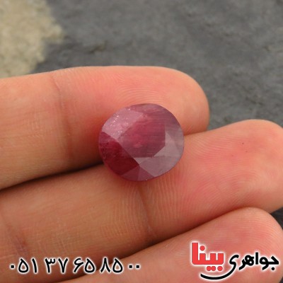 نگین انگشتر یاقوت سرخ درشت پشت دار _کد:14277 نگین انگشتر یاقوت سرخ درشت پشت دار _کد:14277