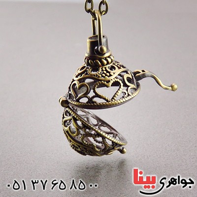 گردنبند صندوقچه فانوسی _کد:14356 گردنبند صندوقچه فانوسی _کد:14356