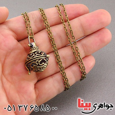 گردنبند صندوقچه فانوسی _کد:14356 گردنبند صندوقچه فانوسی _کد:14356