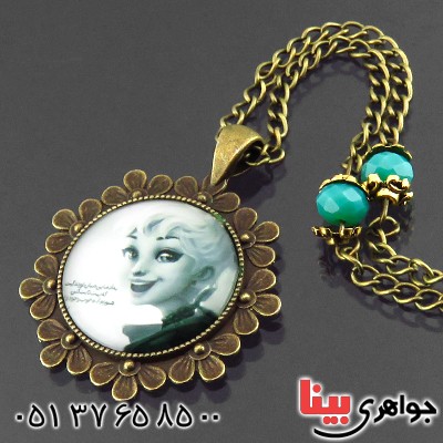 گردنبند زنانه طرح پرنس _کد:14402