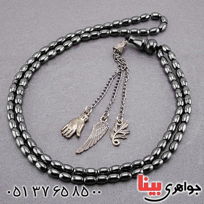 تسبیح حدید صینی اصل 101 دانه ای هلی _کد:14424