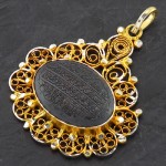 صینی زنانه درشت حکاکی آیت الکرسی _کد:14476 صینی زنانه درشت حکاکی آیت الکرسی _کد:14476