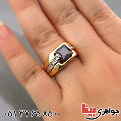 انگشتر طرح یاقوت با آبکاری طلا _کد:14496 انگشتر طرح یاقوت با آبکاری طلا _کد:14496